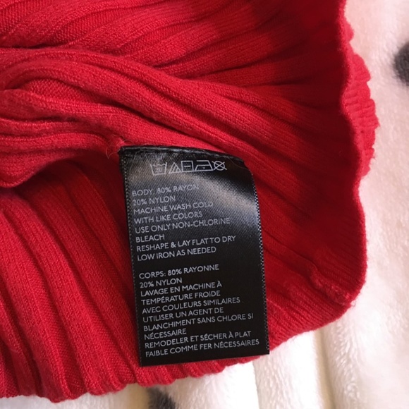 Urban Outfitters - silence + noise - Red Ribbed Cropped Tank Top - Picture 4 of 4